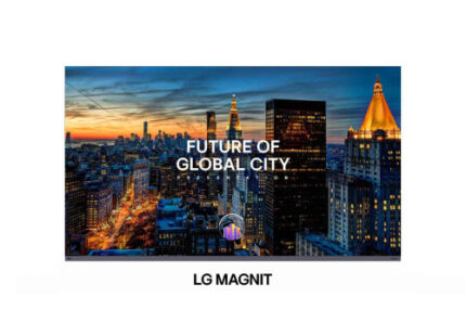 LG MAGNIT LAAA009 Pantalla plana para señalización digital 3,45 m (136") LED Wifi 500 cd / m² 4K Ultra HD Negro Procesador incorporado