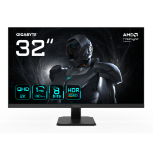 MONITOR GIGABYTE 32" GS32QA,SS IPS,2560X1440 (QHD),0.27PP,1200:1,1MS,180HZ,2HDMI+1DP