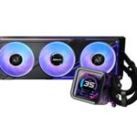 SISTEMA DE REFRIGERACION ASROCK PARA CPU PHANTOM GAMING 360 LCD,1851/1700/AM5/AM4,3X120MM,ARGB,IPS LCD,NEGRO