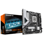 PLACA GIGABYTE B840M EAGLE WIFI6,AMD,AM5,B840,2DDR5,128GB,1HDMI+1DP,4SATA3+2M.2,2.5GBELAN+WIFI6+BT5.4,4USB3.2,MATX