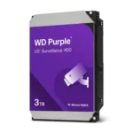 Western Digital Purple disco duro interno 3 TB 5400 RPM 128 MB 3.5" Serial ATA III