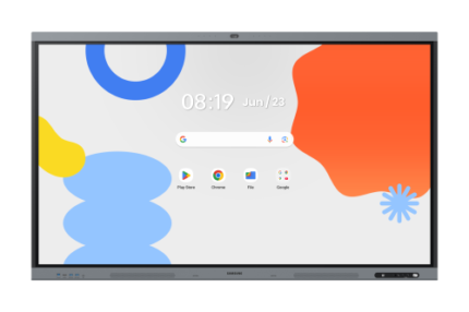 Samsung LH65WAFPLGC pizarra blanca interactiva 165,1 cm (65") 3840 x 2160 Pixeles Pantalla táctil Negro, Gris