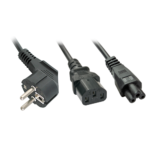 Lindy 30047 cable de transmisión Negro C13 acoplador C5 acoplador
