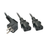Lindy 30048 cable de transmisión Negro CEE7/14