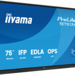 IIYAMA 75" (EDLA)/ANDROID 14,8 CORE SOC, 8/128GB, 40-PTS  UHD , NFC, PIR , MM 2X20W +20W SBUW, 2XHDMI, USB-C / HDMI,DP, 2XUSB-C100W PD/MINI-JACK / OPT.OUT, 450CD/M2, L/S MODE, AG GLASS, LAN, WIFI6, BT5.0/IIWARE, PC SLOT,800X400 (WM INCL.) (TE7513A-B2