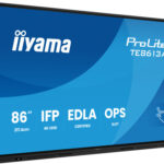 IIYAMA 86"  (EDLA)/ANDROID 14,8 CORE SOC, 8/128GB, 40-PTS  UHD , NFC, PIR , MM 2X20W +20W SBUW, 2XHDMI, USB-C / HDMI,DP, 2XUSB-C100W PD/MINI-JACK / OPT.OUT, 450CD/M2 , L/S MODE, AG GLASS, LAN, WIFI6, BT5.0/IIWARE, PC SLOT,800X600 (WM INCL.) (TE8613A-