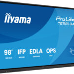 IIYAMA 98"  (EDLA)/ANDROID 14,8 CORE SOC, 8/128GB, 40-PTS  UHD , NFC, PIR , MM 2X20W +20W SBUW, 2XHDMI, USB-C / HDMI,DP, 2XUSB-C100W PD/MINI-JACK / OPT.OUT, 450CD/M2, L/S MODE, AG GLASS, LAN, WIFI6, BT5.0/IIWARE, PC SLOT,800X600 (WM INCL.) (TE9813A-B