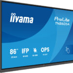 IIYAMA 86" IFP OS-FREE, 40-PTSIR+ WITH,AG / BACTERIA COATING UHD  MM 2X20W FRONT+20W SBUW, VGA, HDMI 2X, DP, USB-C 65W PD, PC SLOT, PIP/PBP, ANNOTATION FUNCTION,MINI-JACK 450CD/M2, L/S MODE, CONTROL: 2XLAN / ,800X600 (WM INCL.) (TN8605A-B1AG)