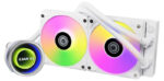 Enfriador de agua CPU AIO Lian Li GALAHAD II Trinity ARGB Blanco - Imagen 2