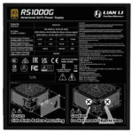 Fuente de Alimentación Modular Lian Li RS 1000W 80+ Oro Negro (S/Hub) - Imagen 5