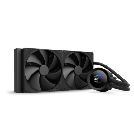 NZXT Kraken Plus 280 Procesador Sistema de refrigeración líquida todo en uno 14 cm Negro