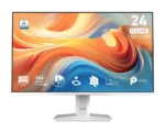 MSI MONITOR PRO MP243W E14. 23.8" IPS FLAT. 1920x1080. 144HZ. BLANCO