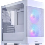 Caja Micro-ATX Lian Li Lancool 205M Mesh Snow Temper Glass