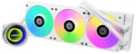 Enfriador de agua CPU AIO Lian Li GALAHAD II Trinity ARGB Blanco - Imagen 2
