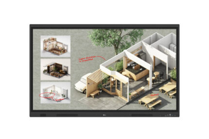 LG 55TR3DQ-B - CREATEBOARD STANDARD 55" - 3.840 × 2.160 (UHD) - 400 NIT (TYP.) VESA 400 X 200 MM / 26.7 KG