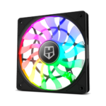 NOX Hummer SLIM FAN Carcasa del ordenador Ventilador 12 cm Translúcido 1 pieza(s)