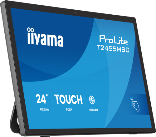 376144 MONITOR IIYAMA, 23.8" IPS, MULTI-TOUCH 10PT, 1920X1080 60HZ - Imagen 1
