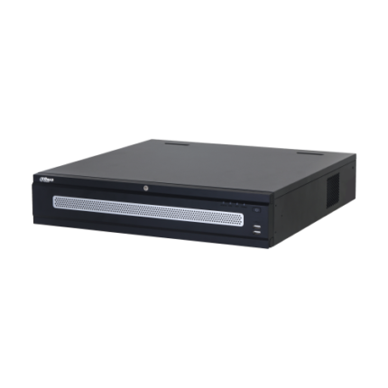 (DHI-NVR608RH-64-XI) DAHUA GRABADOR IP SERIE 6, 64 CANALES, 2U, 8HDD, IA, ANPR, ACUPICK