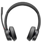 HP Poly Auriculares Poly Voyager 4320 USB-C + adaptador BT700 + soporte de carga