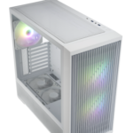 FSP M330-WA Carcasa Midi Tower mITX, mATX, ATX Blanco ARGB