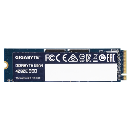 GIGABYTE Gen4 4000E 500 GB M.2 PCI Express 4.0 NVMe 3D NAND