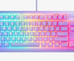 Steelseries Apex 3 TKL - US teclado Juego USB Inglés de EE. UU. Lavanda