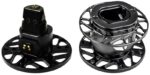 Controles de cubo de liberación rápida QRX Juego completo, magnético - Negro