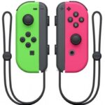 Controlador Nintendo Joy-Con (juego izquierdo/derecho) Verde neón/Rosa neón