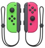 Controlador Nintendo Joy-Con (juego izquierdo/derecho) Verde neón/Rosa neón