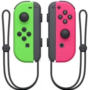 Controlador Nintendo Joy-Con (juego izquierdo/derecho) Verde neón/Rosa neón