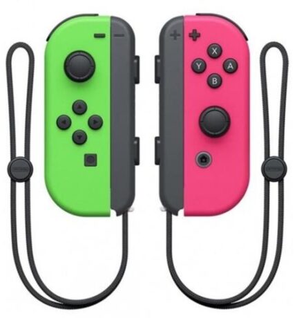 Controlador Nintendo Joy-Con (juego izquierdo/derecho) Verde neón/Rosa neón