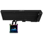 Enfriador de agua CPU AIO Lian Li HydroShift II LCD-S 360 Negro - Imagen 3