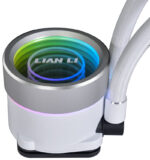 Enfriador de agua CPU AIO Lian Li GALAHAD II Trinity ARGB Blanco - Imagen 4