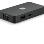 Hub de viaje Microsoft Surface USB-C negro
