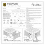 Fuente de Alimentación Modular Lian Li RS 1200W 80+ Oro Blanco - Imagen 5