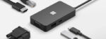 Hub de viaje Microsoft Surface USB-C negro - Imagen 2