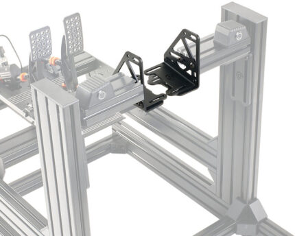 Soporte lateral para base de volante Asetek SimSports con entrada