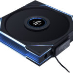 Lian Li UNI FAN TL140 LCD Inalámbrico RGB PWM Negro Ventilador