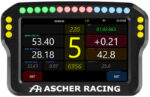 Salpicadero Ascher Racing 4"