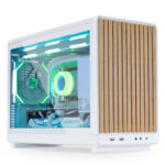 Caja Micro-ATX Lian Li x Dan Cases A3 Blanco Madera Vidrio