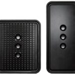 Placas de aluminio para pedales Asetek SimSports