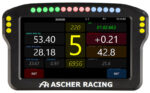 Salpicadero Ascher Racing 5"