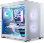 Caja ATX Lian Li O11 AIR MINI Vidrio Templado Blanco - Imagen 6