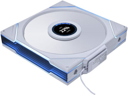 Lian Li UNI FAN TL140 LCD inalámbrico RGB ventilador PW inverso