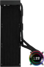 Enfriador de agua CPU AIO Lian Li HydroShift II LCD-C 360 Negro - Imagen 2