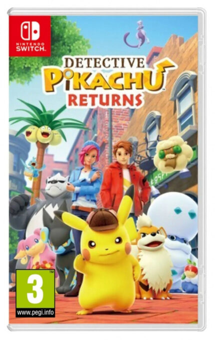 El regreso del detective Pikachu para Nintendo Switch