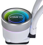 Enfriador de agua CPU AIO Lian Li GALAHAD II Trinity ARGB Blanco - Imagen 3