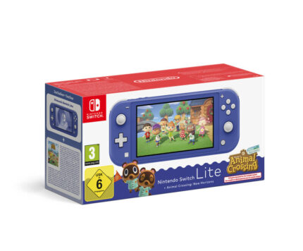 Consola Portátil Nintendo Switch Lite Azul+Animal Crossing