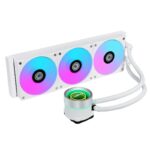 Enfriador de agua CPU AIO Lian Li GALAHAD II Trinity ARGB Blanco