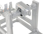 Soporte lateral para base de volante Asetek SimSports con entrada - Imagen 3